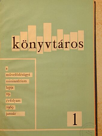 Ákos László - Könyvtáros 1969. január-december [antikvár]