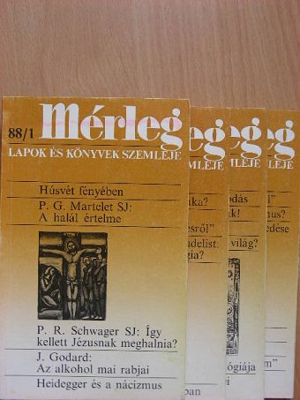 C. Goure - Mérleg 1988/1-4. [antikvár]