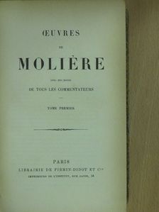 Moliére - Ceuvres de Moliére I-II. [antikvár]