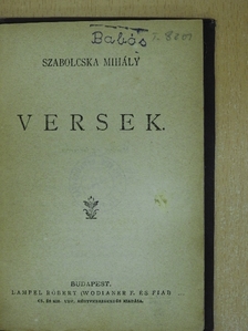 Szabolcska Mihály - Versek [antikvár]