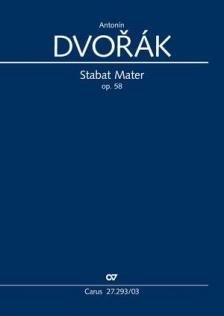 DVORAK - STABAT MATER OP.58. KLAVIERAUSZUG