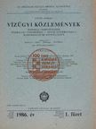 Dóka Klára - Vízügyi közlemények 1986/1. [antikvár]