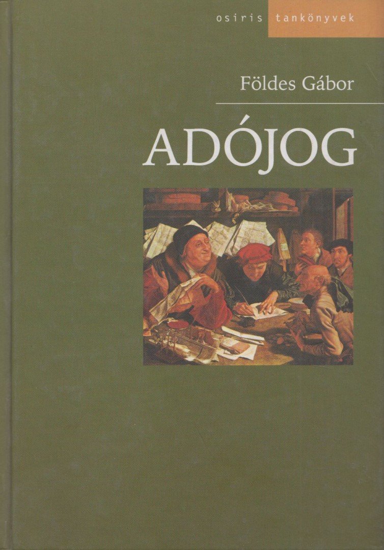 Földes Gábor - Adójog [antikvár]