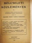 Csertő György - Bölcseleti Közlemények 10. [antikvár]