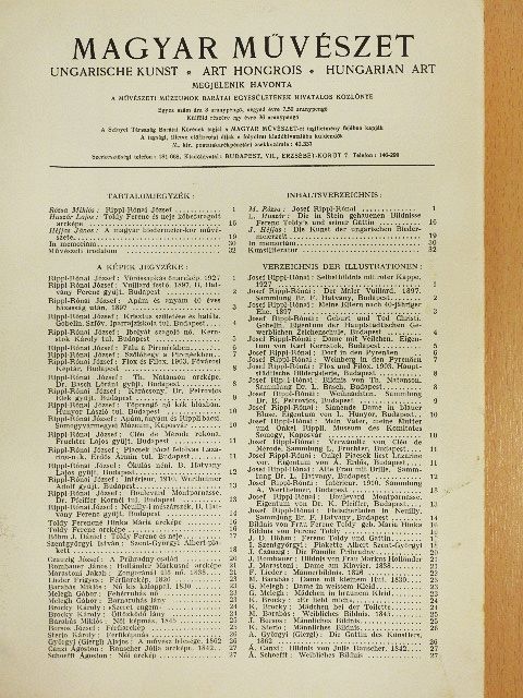 Aggházy Mária - Magyar Művészet 1938/1-12. (rossz állapotú) [antikvár]