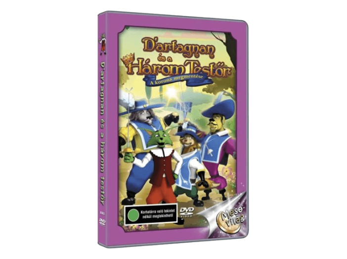D'ARTAGNAN ÉS A HÁROM TESTŐR - DVD