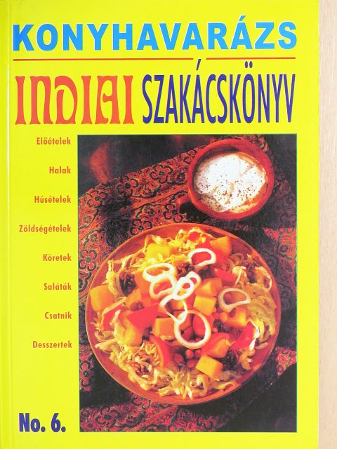 Indiai szakácskönyv [antikvár]