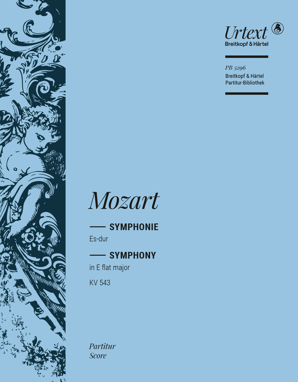 MOZART, W,A, - SYMPHONIE ES-DUR KV 543 PARTITUR (C. EISEN)