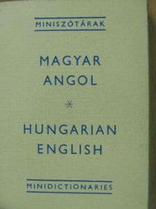 Magyar-angol miniszótár (minikönyv) [antikvár]