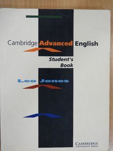 Leo Jones - Cambridge Advanced English - Student's Book [antikvár]