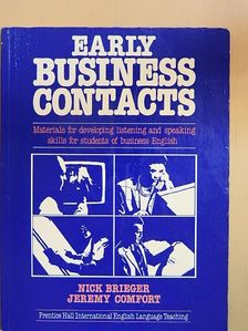 Jeremy Comfort - Early Business Contacts [antikvár]