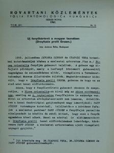 Ambrus Béla - Új fenyőkártevő a magyar faunában [antikvár]