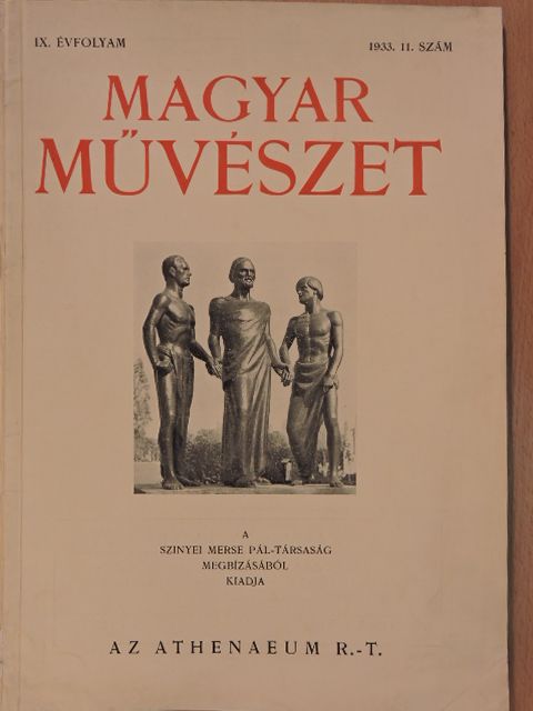 Dr. Balogh Jolán - Magyar Művészet 1933/11. [antikvár]