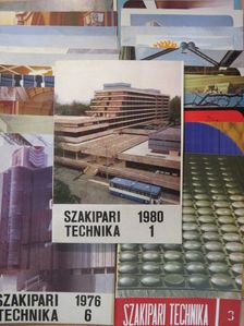 Dörgő Miklós - Szakipari technika 1969., 1973-1974., 1976., 1978-1980. (vegyes számok) (24 db) [antikvár]