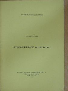 Schmerz István - Értékszocializáció az osztályban [antikvár]