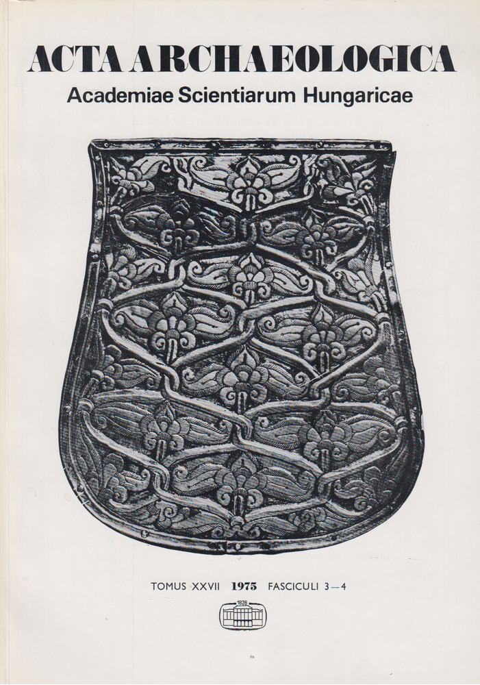 L. Castiglione - Acta Archaeologica - Tomus XXVII 3-4 [antikvár]
