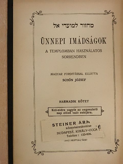 Ünnepi imádságok III. [antikvár]