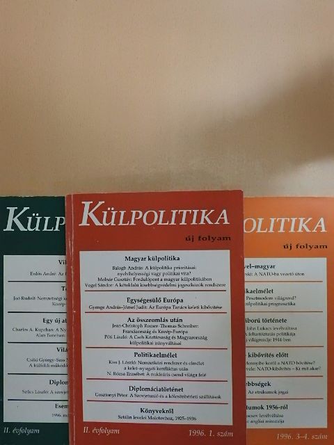 Aleksander Kwasniewski - Külpolitika 1996. tavasz-tél [antikvár]