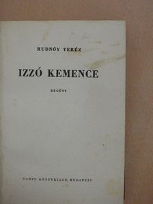 Rudnóy Teréz - Izzó kemence [antikvár]