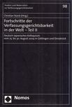 Fortschritte der Verfassungsgerichtsbarkeit in der Welt - Teil II [antikvár]