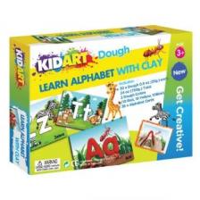 Kid Art: Játékos ABC betűtanulás gyurmázással