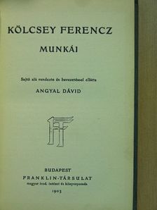 Kölcsey Ferenc - Kölcsey Ferencz munkái [antikvár]
