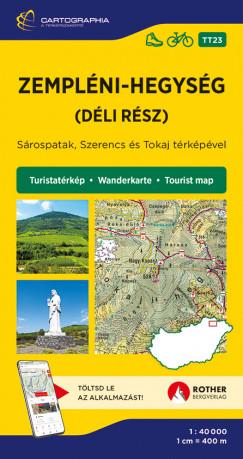 Zempléni-hegység (déli rész) turistatérkép [TT23]