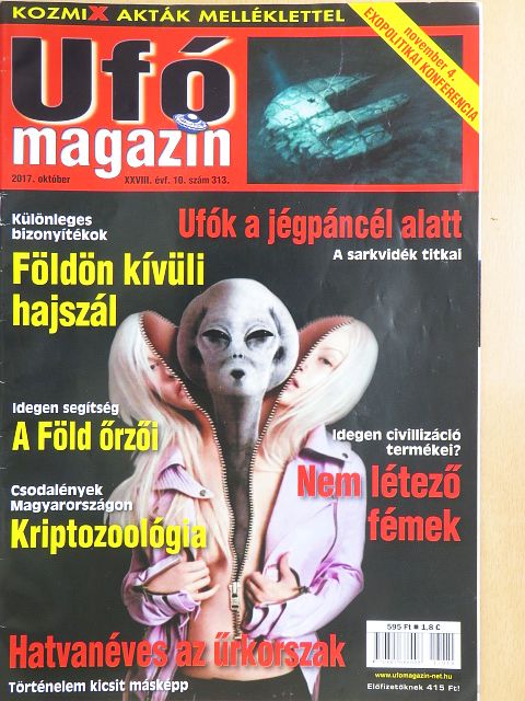 Ábrahám Krisztián - Ufómagazin 2017. október [antikvár]