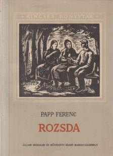 PAPP FERENC - Rozsda [antikvár]