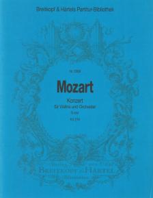 MOZART, W,A, - KONZERT FÜR VIOLINE UND ORCHESTER G-DUR KV 216 PARTITUR (C. EISEN)