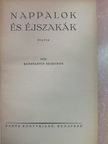 Konstantin Szimonov - Nappalok és éjszakák [antikvár]