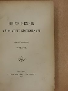Heine Henrik - Heine Henrik válogatott költeményei [antikvár]