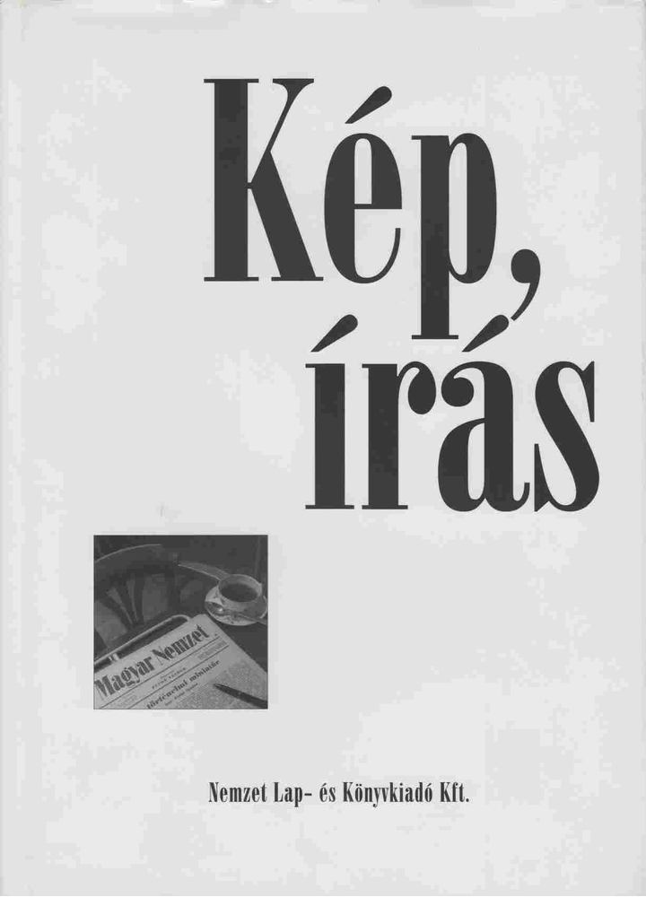 Csermely Péter - Kép, írás [antikvár]