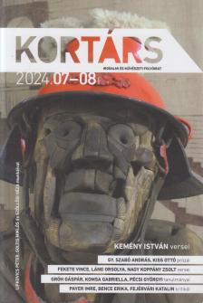 THIMÁR ATTILA (SZERK.) - Kortárs 2024. 07-08. [antikvár]