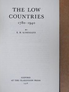 E. H. Kossmann - The Low Countries [antikvár]