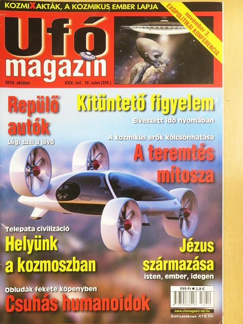 Arany László - Ufómagazin 2018. október [antikvár]