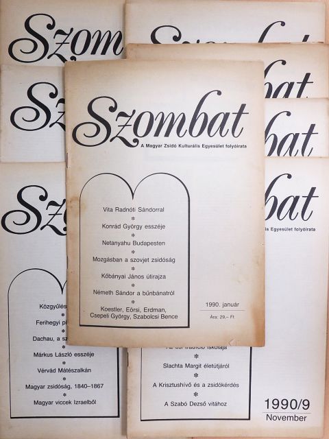 Beney Zsuzsa - Szombat 1990. (nem teljes évfolyam) [antikvár]