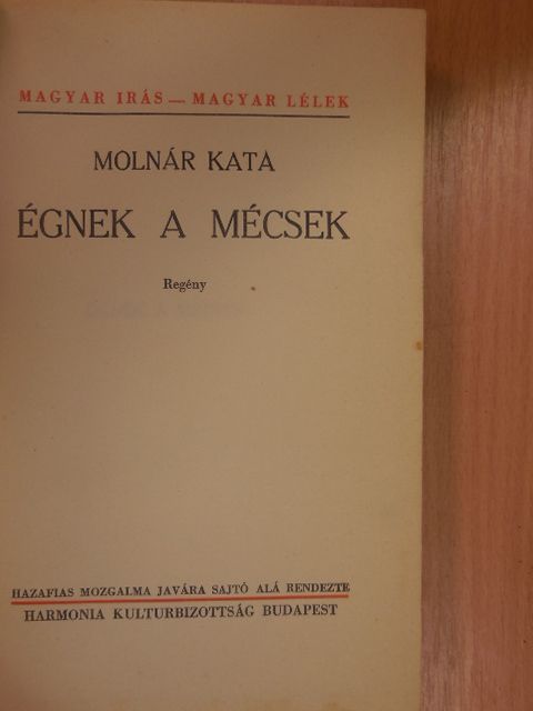 Molnár Kata - Égnek a mécsek [antikvár]