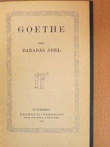 Barabás Ábel - Goethe [antikvár]