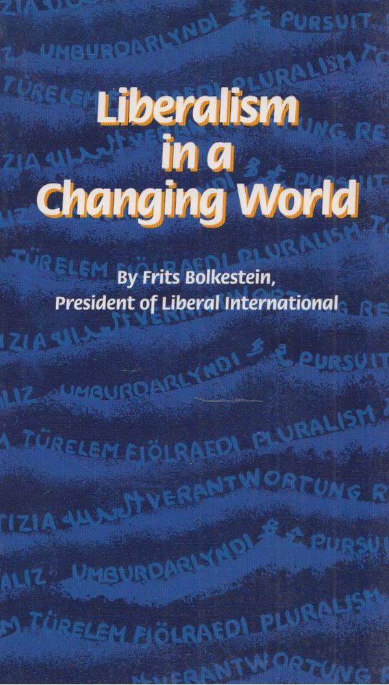 Frits Bolkestein - Liberalism in a Changing World [antikvár]