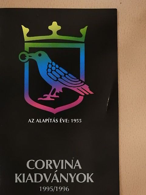 Corvina kiadványok 1995-1996 [antikvár]