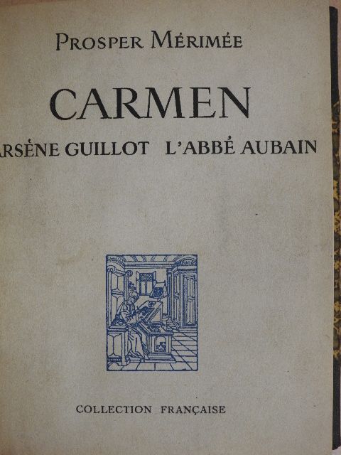 Prosper Mérimée - Carmen/Arséne Guillot/L'Abbé Aubain [antikvár]