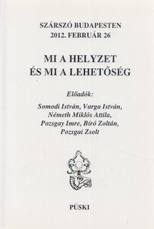 Mi a helyzet és mi a lehetőség? [antikvár]