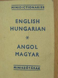 Angol-magyar miniszótár (minikönyv) [antikvár]