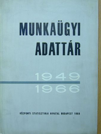 Munkaügyi adattár [antikvár]