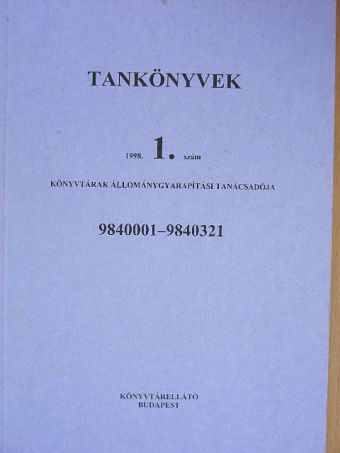 Tankönyvek 1998/1. [antikvár]
