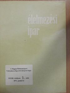 Babos Zoltán - Élelmezési ipar 1974. január-december [antikvár]