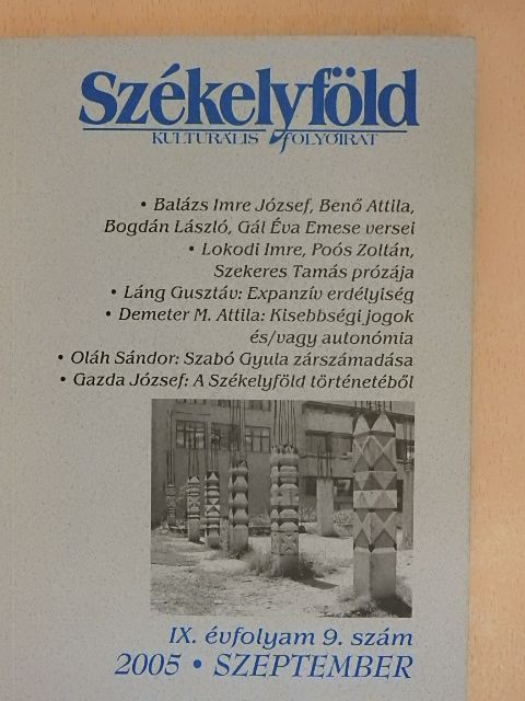 Balázs Imre József - Székelyföld 2005. szeptember [antikvár]