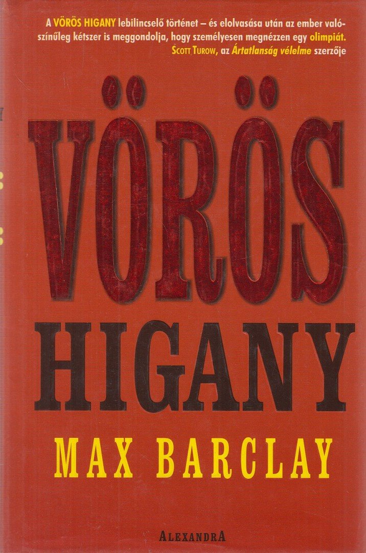 Barclay, Max - Vörös higany [antikvár]