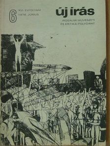 Baránszky Jób László - Új Írás 1976. június [antikvár]